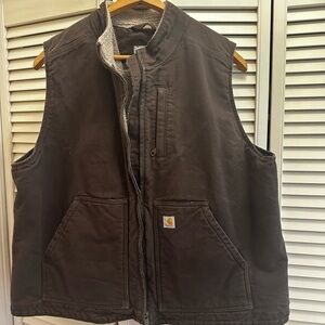 Carhartt Dark Brown Outdoor Vest